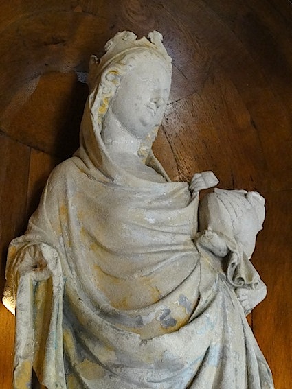 Courances – la Vierge de Baudelu