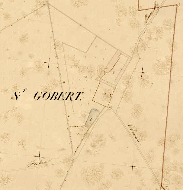 Barcy, Saint-Gobert – cadastre Napoléonien (AD 77)