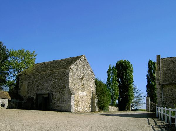 chapelle et portail vus de l'intérieur