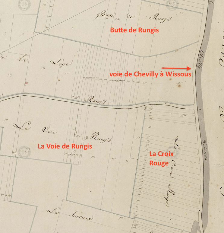 Fresnes – cadastre Napoléonien (AD 94)