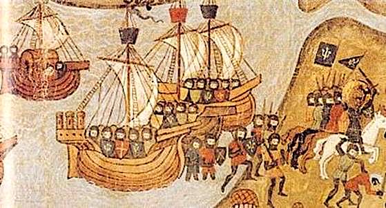 Le débarquement des Croisés à Saint-Jean-d’Acre
