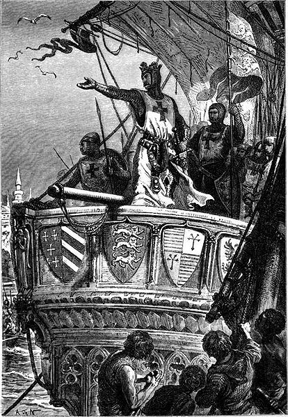 Le retour de Richard Cœur de Lion par Alphonse de Neuville