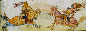 Combat de Richard et de Saladin